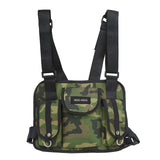 Black Chest Rig Waist Bag