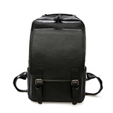 PU Leather Backpack Men