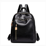 PU Leather Women Backpack