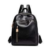 PU Leather Women Backpack