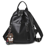 Women Casual PU Leather Backpack