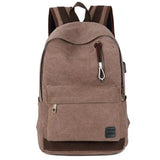 Canvas Backpack Men