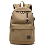 Canvas Backpack Men